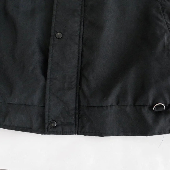 Vintage Edco 80's Black Snowmobile & Ski Winter  jacket Coat - Picture 8 of 14